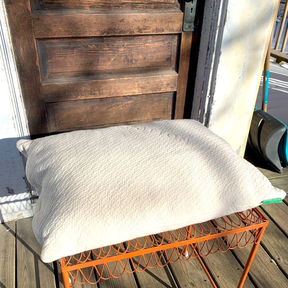 AVOCADO pillow (standard/queen) organic